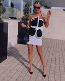 Dara Two Pieces Bandage Dress