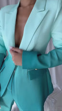 El conjunto de dos piezas degradado